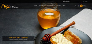 Site e-commerce Miel & Moi par Berry Web