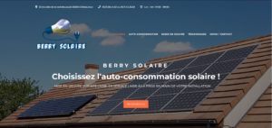 Création du site Berry Solaire par Berry Web
