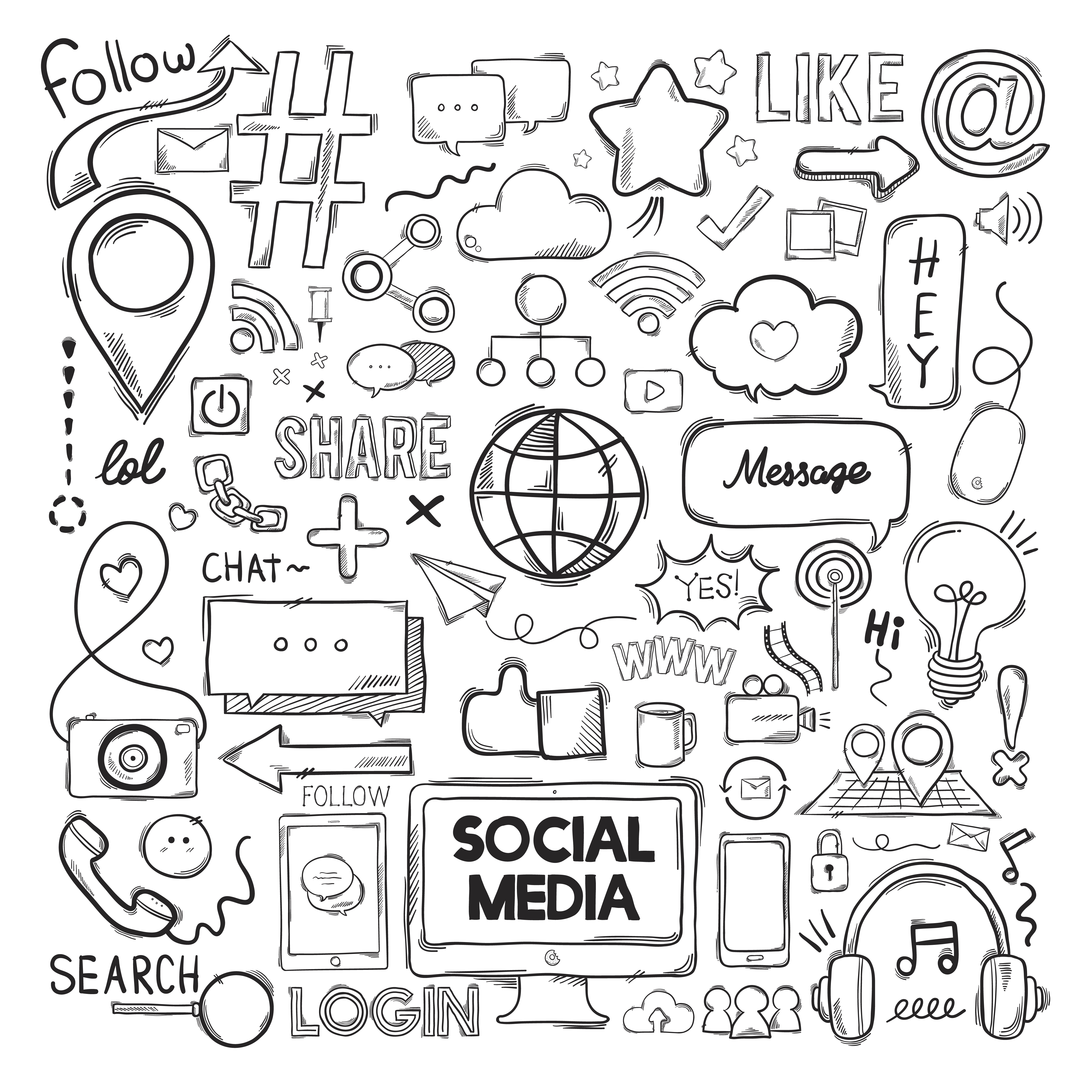 Médias sociaux avec Berry Web
